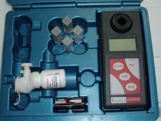 Residual chlorine meter 사진